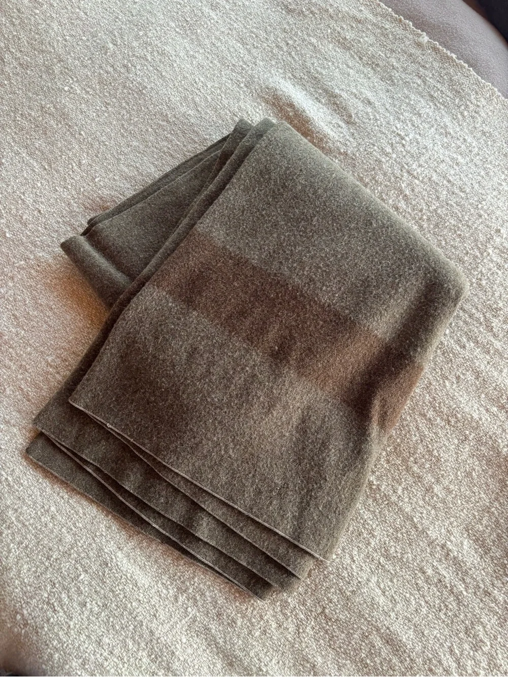Antique Wool Military Blanket